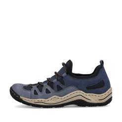 Rieker Damen Slipper ozeanblau