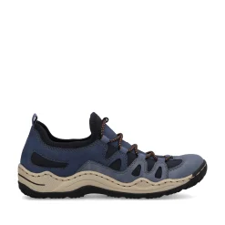 Rieker Damen Slipper ozeanblau