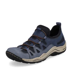 Rieker Damen Slipper ozeanblau