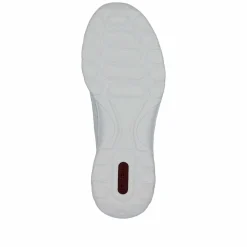 Rieker Damen Slipper schwanenweiss