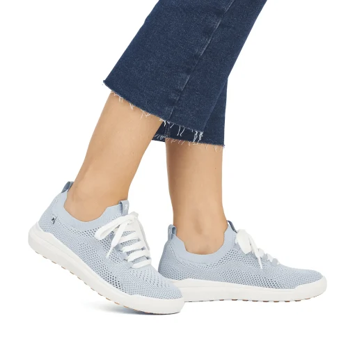 Rieker Damen Slipper sky blue