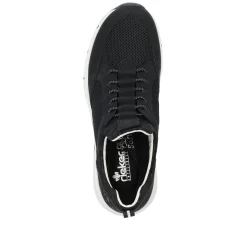 Rieker Damen Slipper tiefschwarz