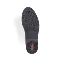 Rieker Damen Slipper tiefschwarz