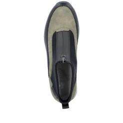 Rieker Damen Slipper urbanschwarz-khaki