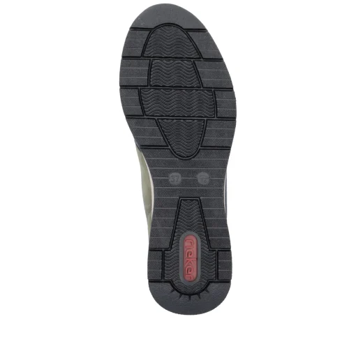 Rieker Damen Slipper urbanschwarz-khaki