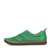 Rieker Damen Slipper waldgrün