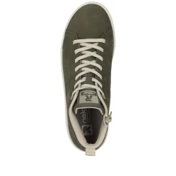 Rieker Damen Sneaker High army green