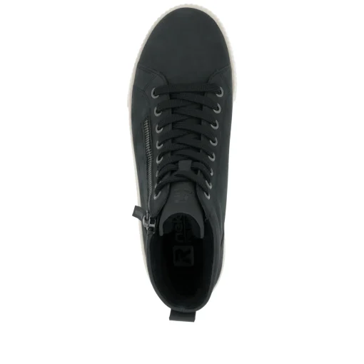 Rieker Damen Sneaker High graublau