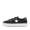 Rieker Damen Sneaker Low stahlblau