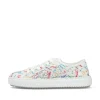 Rieker Damen Sneaker Low multi-schneeweiss