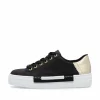 Rieker Damen Sneaker Low graphitschwarz