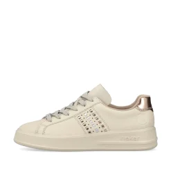 Rieker Damen Sneaker Low hellbeige