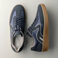 Rieker Damen Sneaker Low royalblau