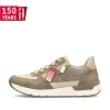 Rieker Damen Sneaker Low braunbeige