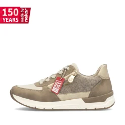 Rieker Damen Sneaker Low braunbeige