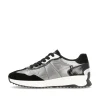 Rieker Damen Sneaker Low silber-schwarz