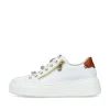 Rieker Damen Sneaker Low schneeweiss