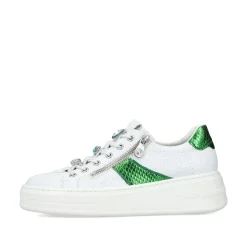 Rieker Damen Sneaker Low eisweiss