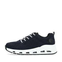 Rieker Damen Sneaker Low stahlblau