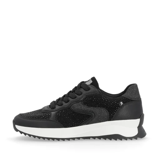 Rieker Damen Sneaker Low carbon