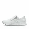 Rieker Damen Sneaker Low reinweiss