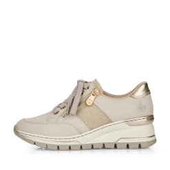 Rieker Damen Sneaker Low beige