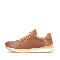 Rieker Damen Sneaker Low wood brown