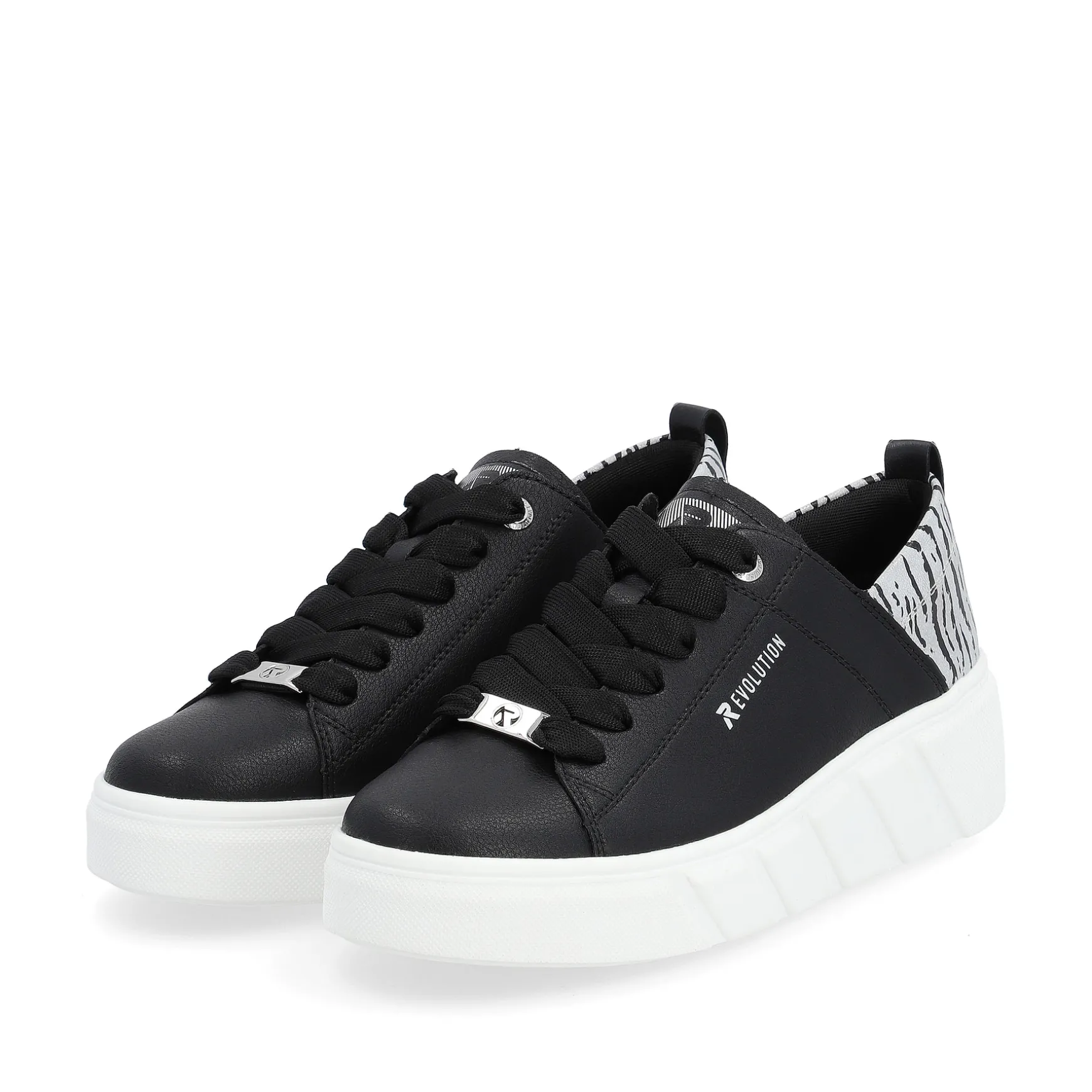 Rieker Damen Sneaker Low diamond black