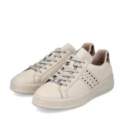 Rieker Damen Sneaker Low hellbeige