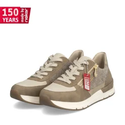 Rieker Damen Sneaker Low braunbeige