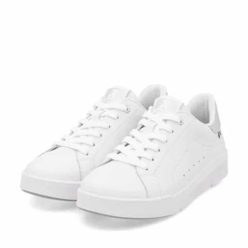 Rieker Damen Sneaker Low frost white