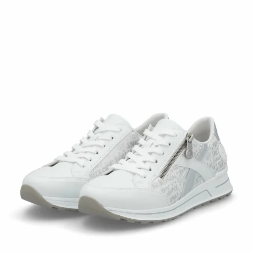 Rieker Damen Sneaker Low reinweiss