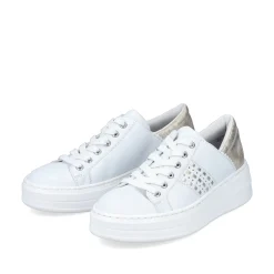 Rieker Damen Sneaker Low brilliantweiss