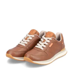 Rieker Damen Sneaker Low wood brown