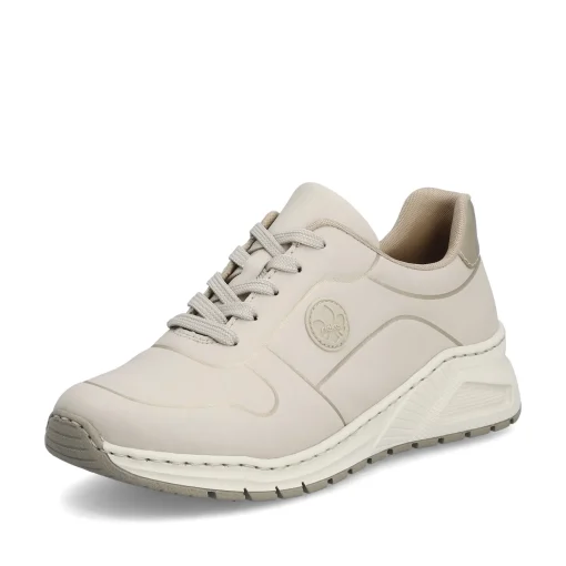 Rieker Damen Sneaker Low hellbeige