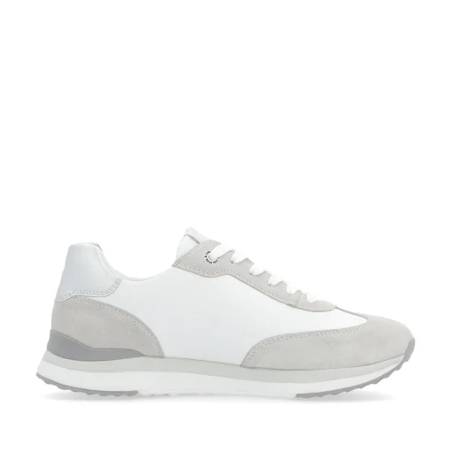 Rieker Damen Sneaker Low pearl-white clay-beige