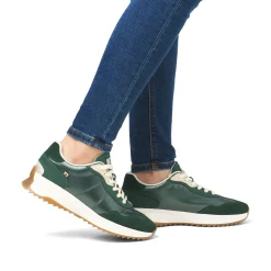 Rieker Damen Sneaker Low waldgrün
