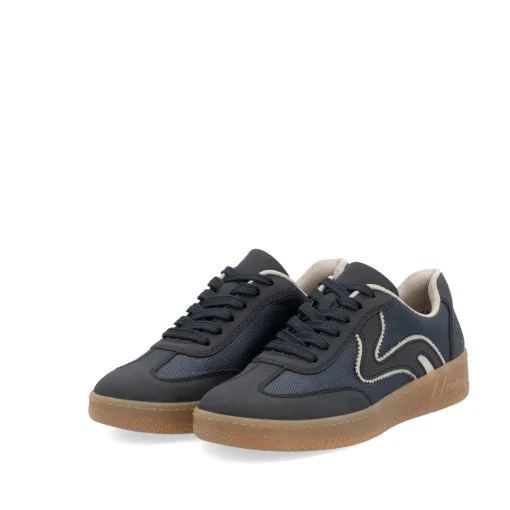 Rieker Damen Sneaker Low royalblau