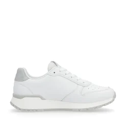 Rieker Damen Sneaker Low snow white