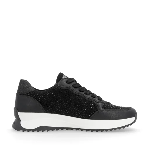 Rieker Damen Sneaker Low carbon