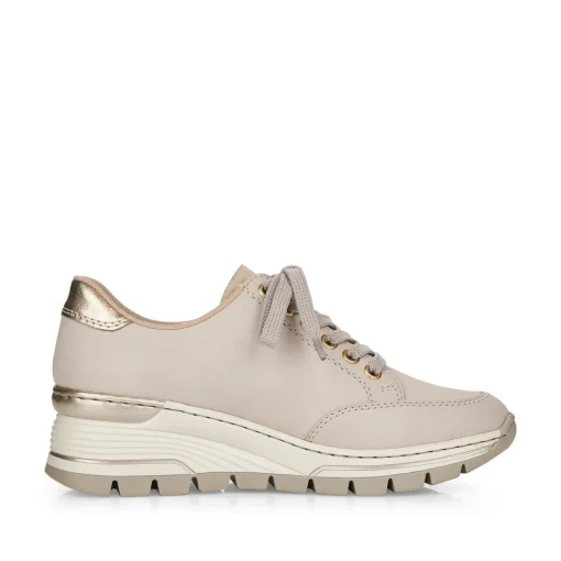 Rieker Damen Sneaker Low beige