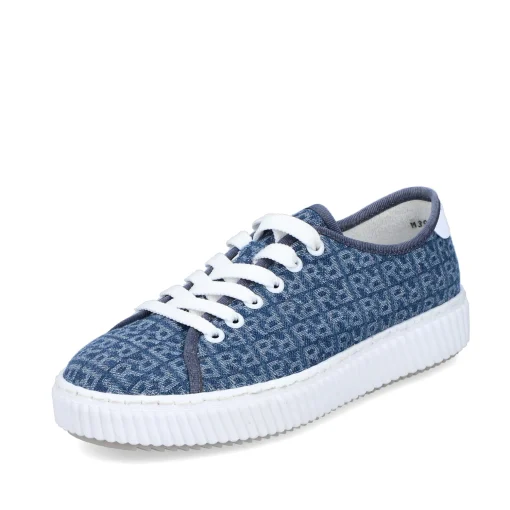 Rieker Damen Sneaker Low schieferblau