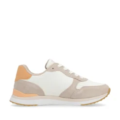 Rieker Damen Sneaker Low clay-beige apricot