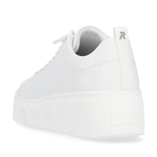 Rieker Damen Sneaker Low crystal white