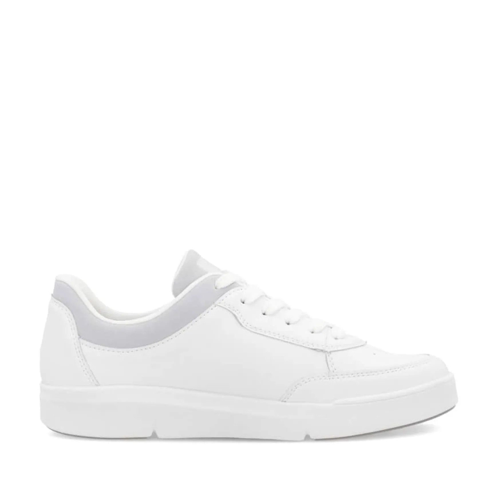 Rieker Damen Sneaker Low quartz-white light-grey