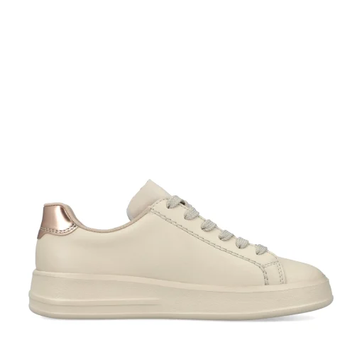 Rieker Damen Sneaker Low hellbeige