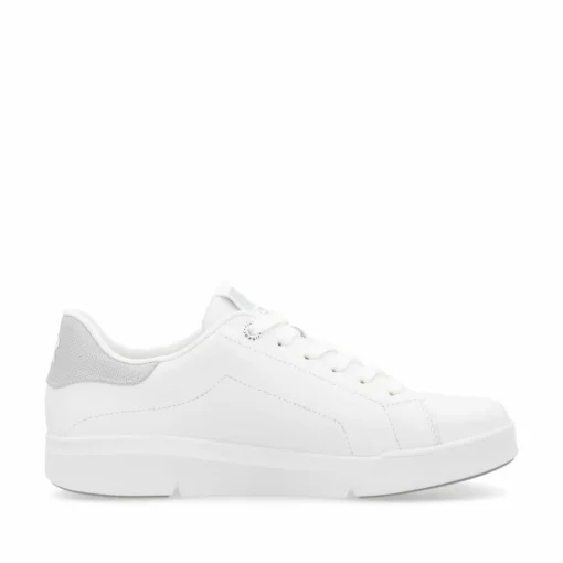 Rieker Damen Sneaker Low frost white