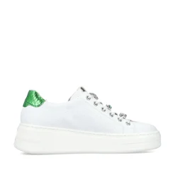 Rieker Damen Sneaker Low eisweiss