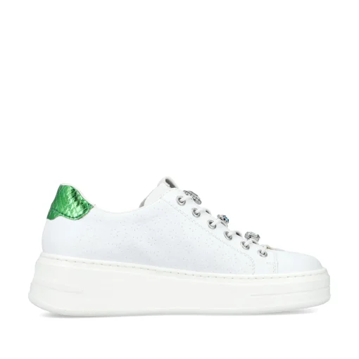 Rieker Damen Sneaker Low eisweiss