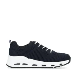 Rieker Damen Sneaker Low stahlblau